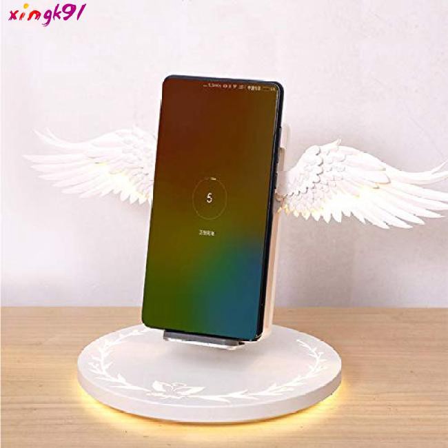 Sale 70% Đế sạc nhanh không dây Qi 10W 3.0 loại C dành cho iPhone / Huawei, white Giá gốc 713,000-2F115