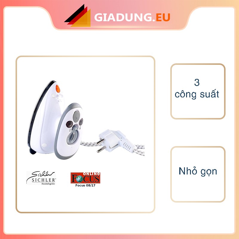 [CHÍNH HÃNG] BÀN LÀ MINI SICHLER TRẮNG