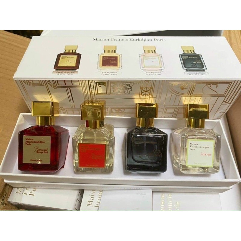 Set bộ nước hoa maison mini 4 chai 30ml | Thế Giới Skin Care