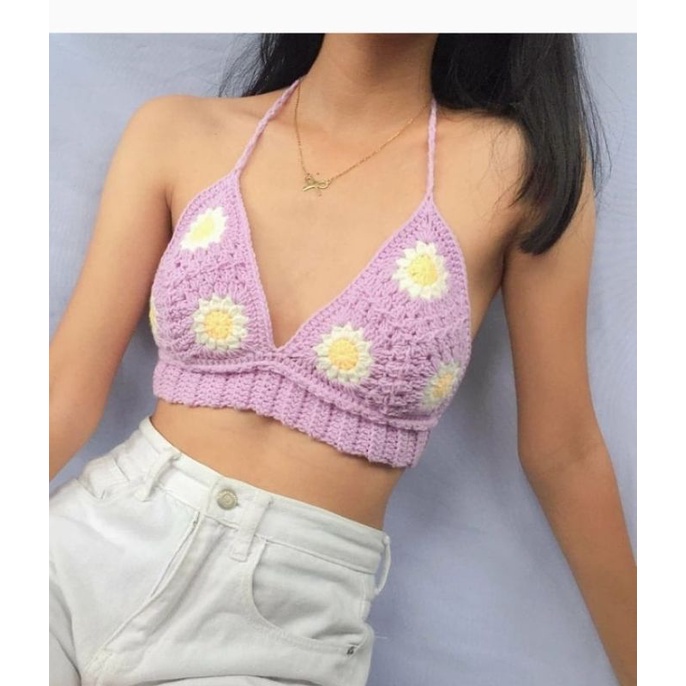 Áo Croptop móc theo size - ib số đo v1