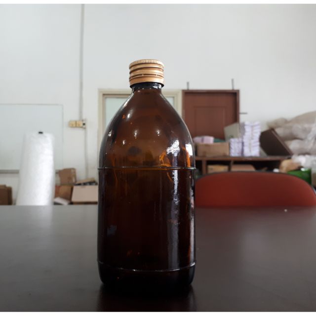 Chai Thủy Tinh Nâu 500ml và 1000ml Nắp Kim Lọai
