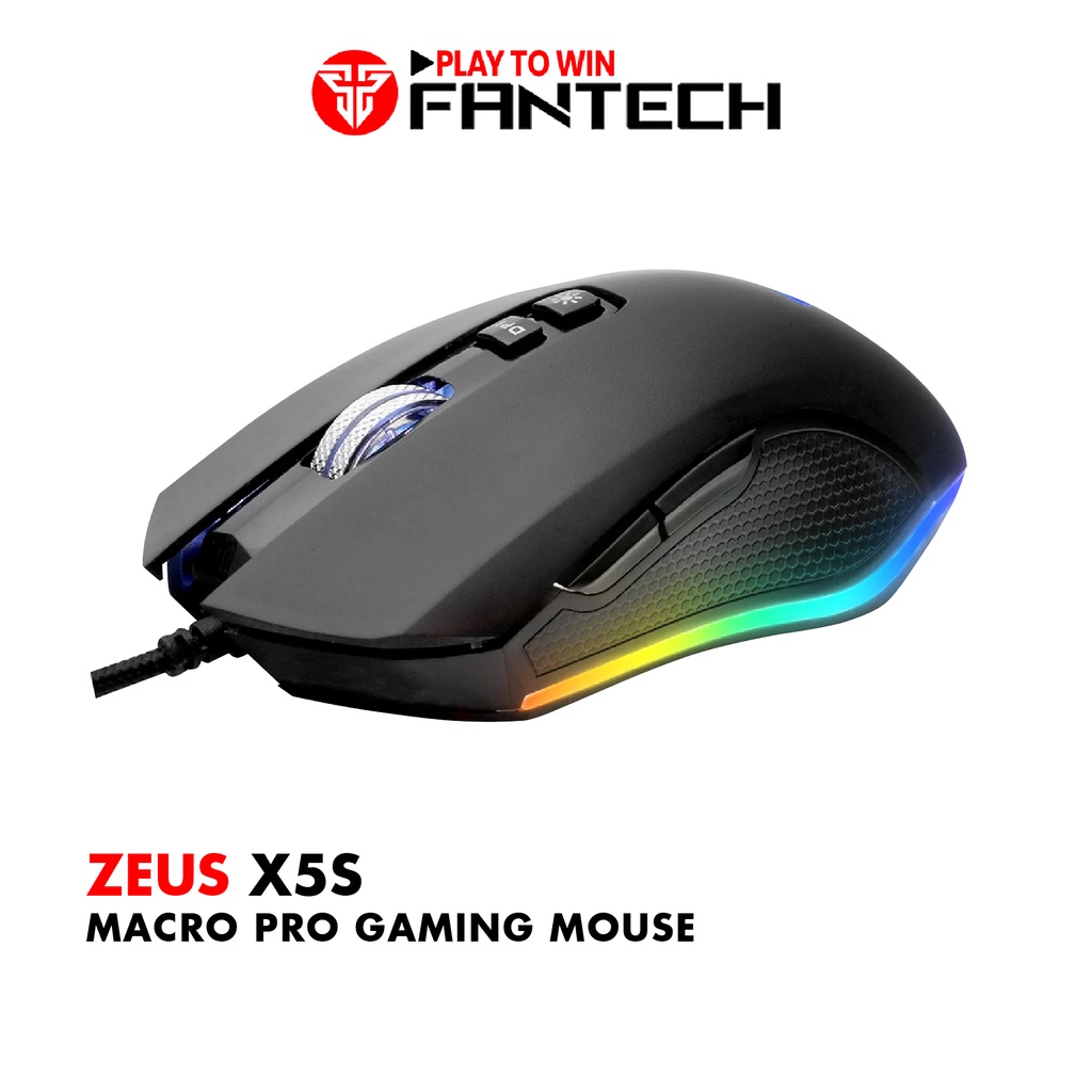 Chuột Gaming Fantech ZEUS X5S ( LED Chroma + phần mềm riêng ) - Hàng phân phối chính hãng