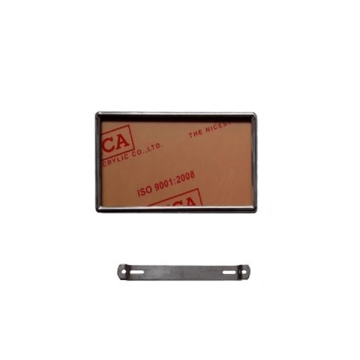 KHUNG BIỂN SỐ VUÔNG DÀI INOX MICA MẪU MỚI  KHUNG GÒ CAO CẤP DÀNH CHO XE Ô TÔ