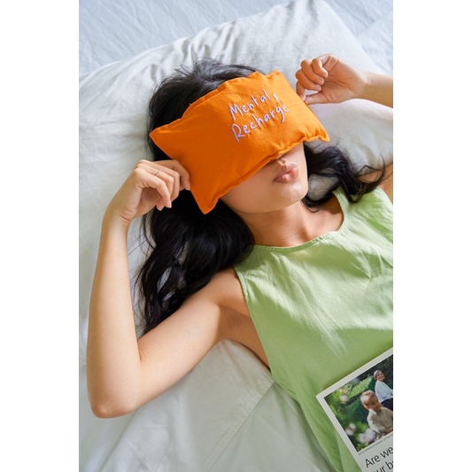 Gối chườm thảo mộc thơm, giảm đau nhức thư giãn Cheeky, chườm nóng lạnh, size 24x12cm có 4 mùi hương, kèm hộp đẹp