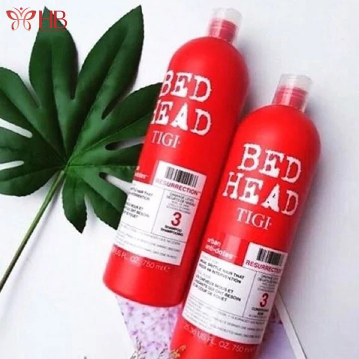 Cặp gồm 2 chai Dầu Gội Xả Phục Hồi Tóc Hư Tổn Tigi Bed Head Reha Twin - Màu Đỏ, Xanh Dương, Tím