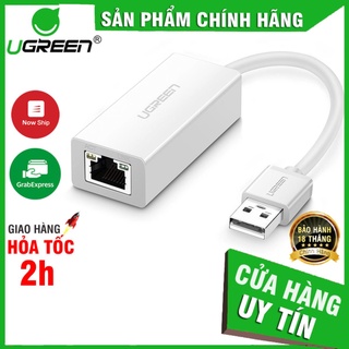 Dây USB 2.0 sang 10/100mbps Lan chip AXIS88772 UGREEN 20254 - 20253 ✔Hàng Chính Hãng✔