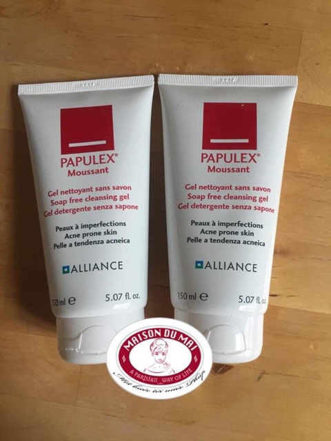 Sữa Rửa Mặt Papulex Moussant Soap Free Cleansing Gel (150ml)