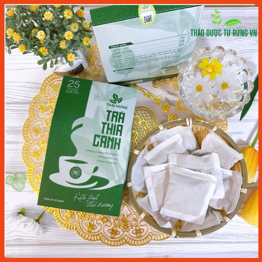 Trà Thìa Canh Thái Hưng (25 Túi Lọc 125g)