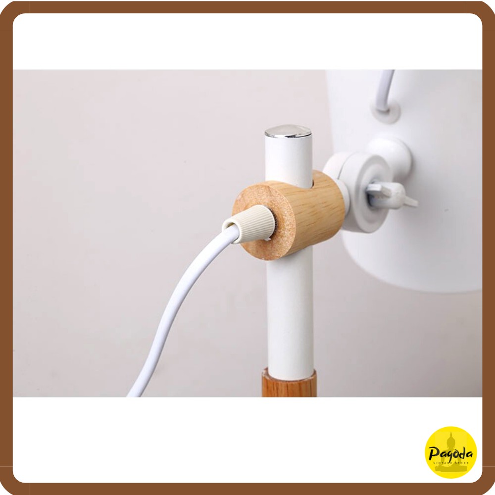 Đèn để bàn gỗ làm việc, đọc sách, decor MS01 =&gt; Follow shop để nhận mã giảm giá