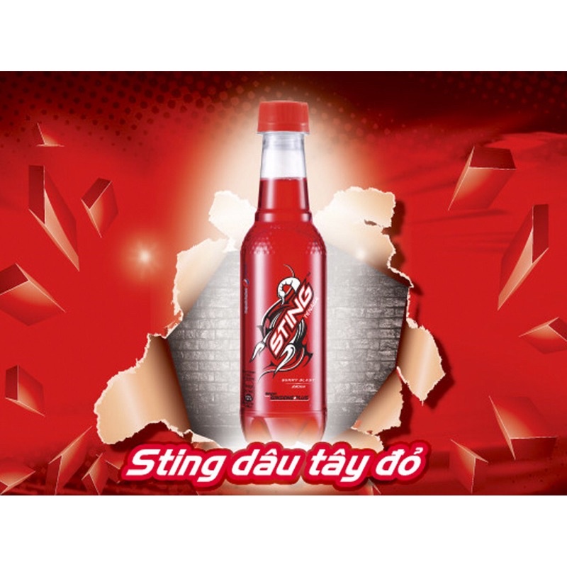 Nước ngọt tăng lực Sting đỏ 330ml