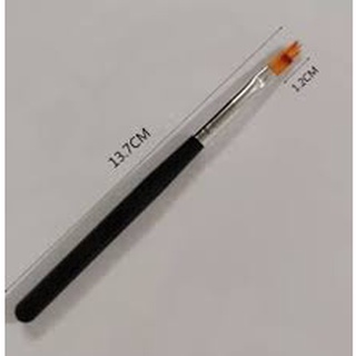 Cọ ombre ( cán gỗ đen đầu dẹt )