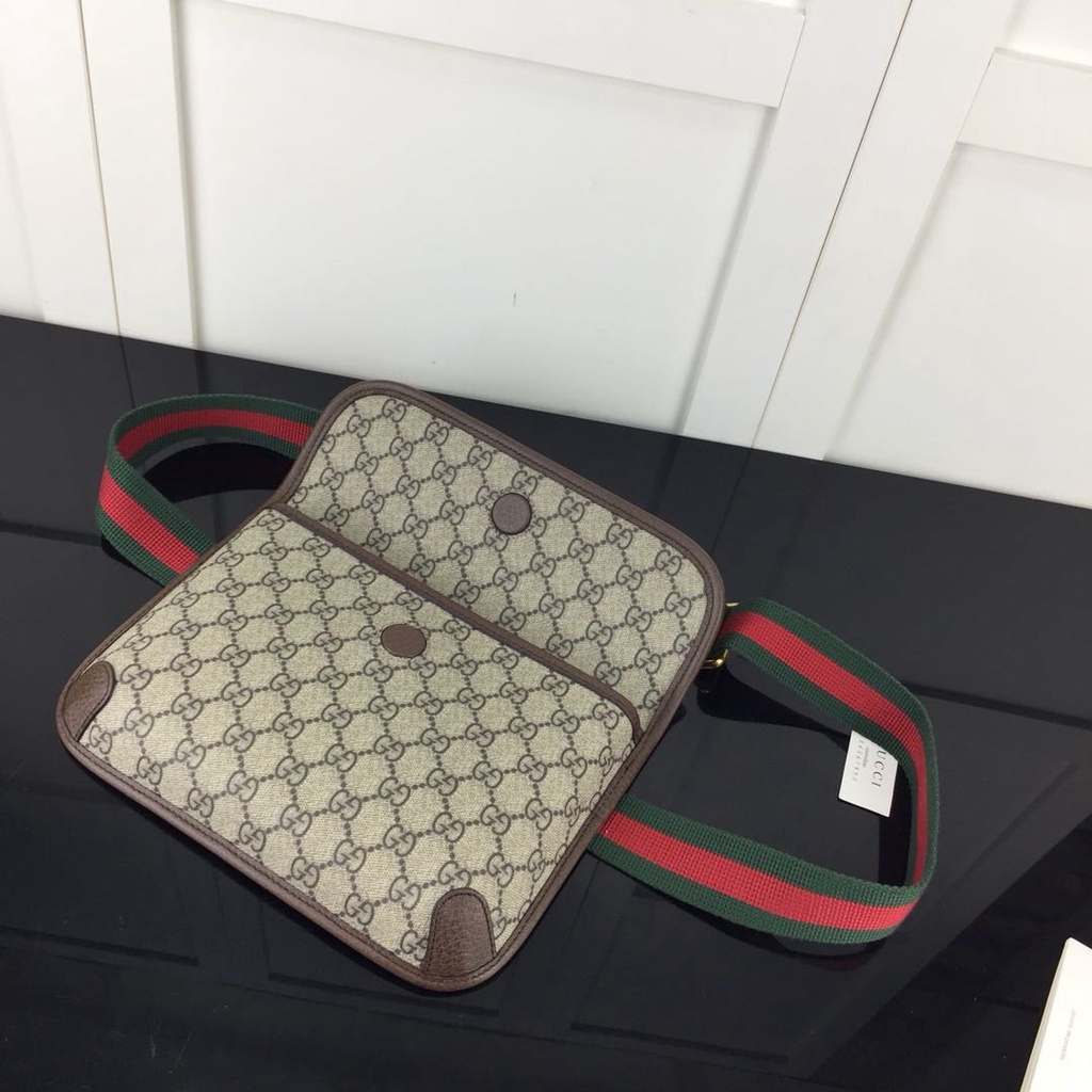 Túi đeo ☀ Gucci mặt hổ da bò 18x24 fullbox [ Dota ]