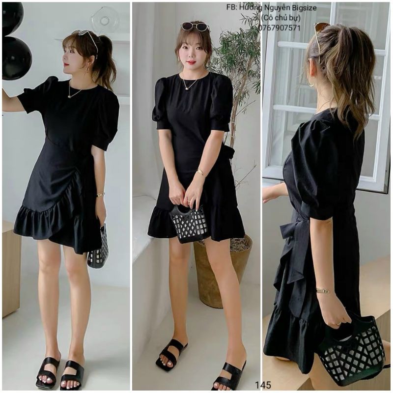 [Ảnh thật] Bigsize ĐẦM XÒE ĐẮP CHÉO GIÁ RẺ