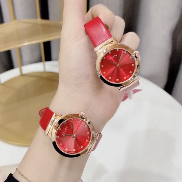 Đồng hồ bolun nữ chanh xã dây da cao cấp [ BH 12 THÁNG ] | BigBuy360 - bigbuy360.vn