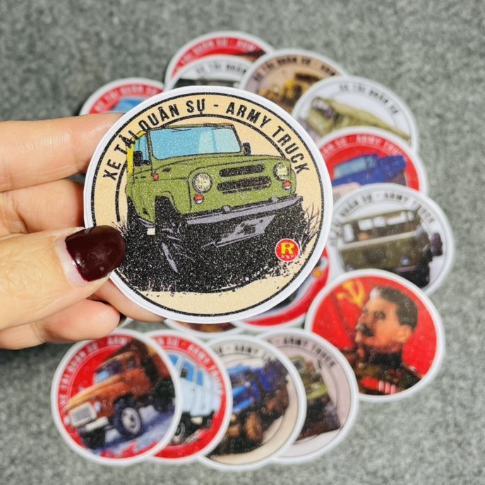 15 Logo Xe Tải Quân Sự, Tem Dán Army Truck [Kích thước 5.5cm] | BigBuy360 - bigbuy360.vn