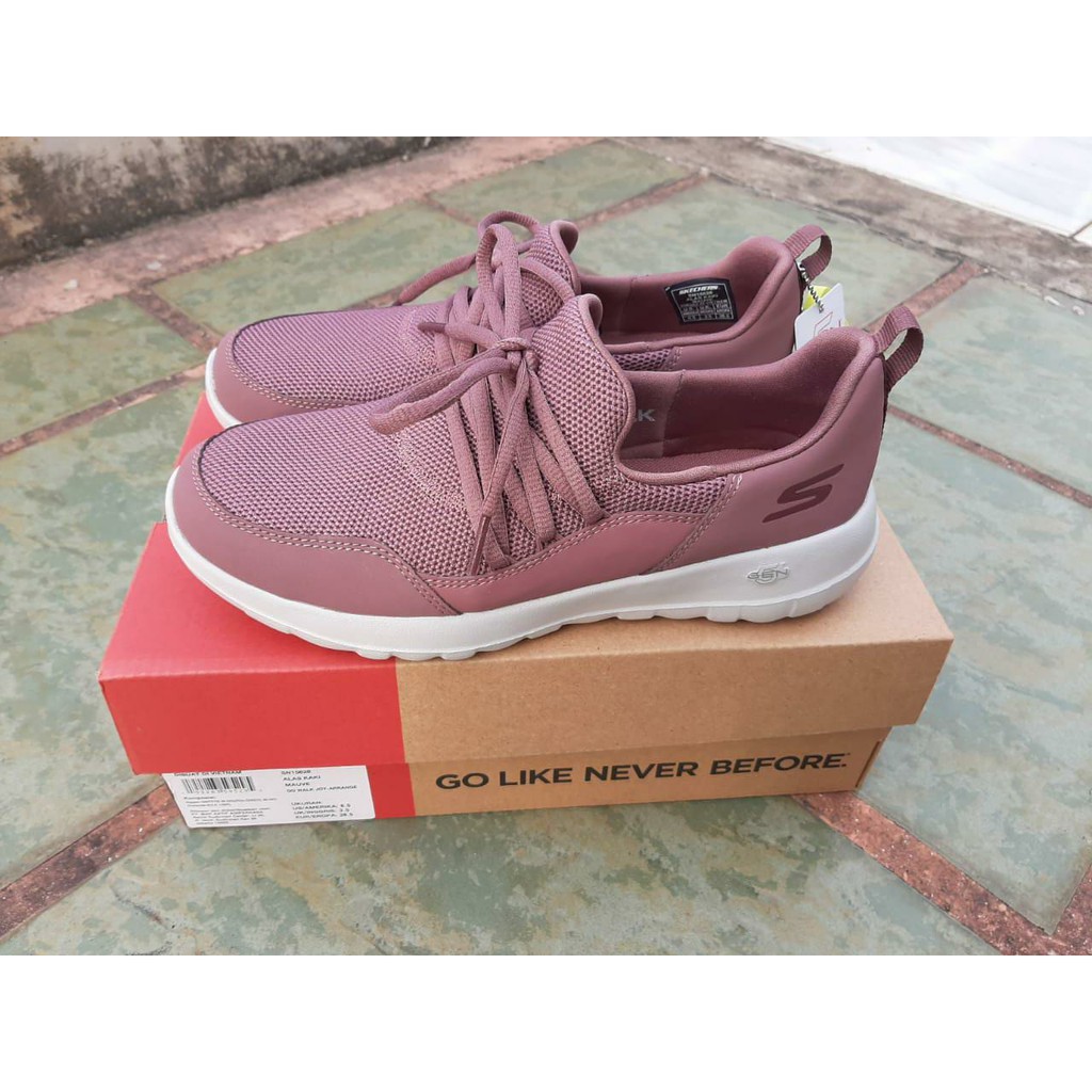 Giày Thể Thao Skechers Gowalk Joy Arrange Mauve 15628 / Mve Chính Hãng 70-80%