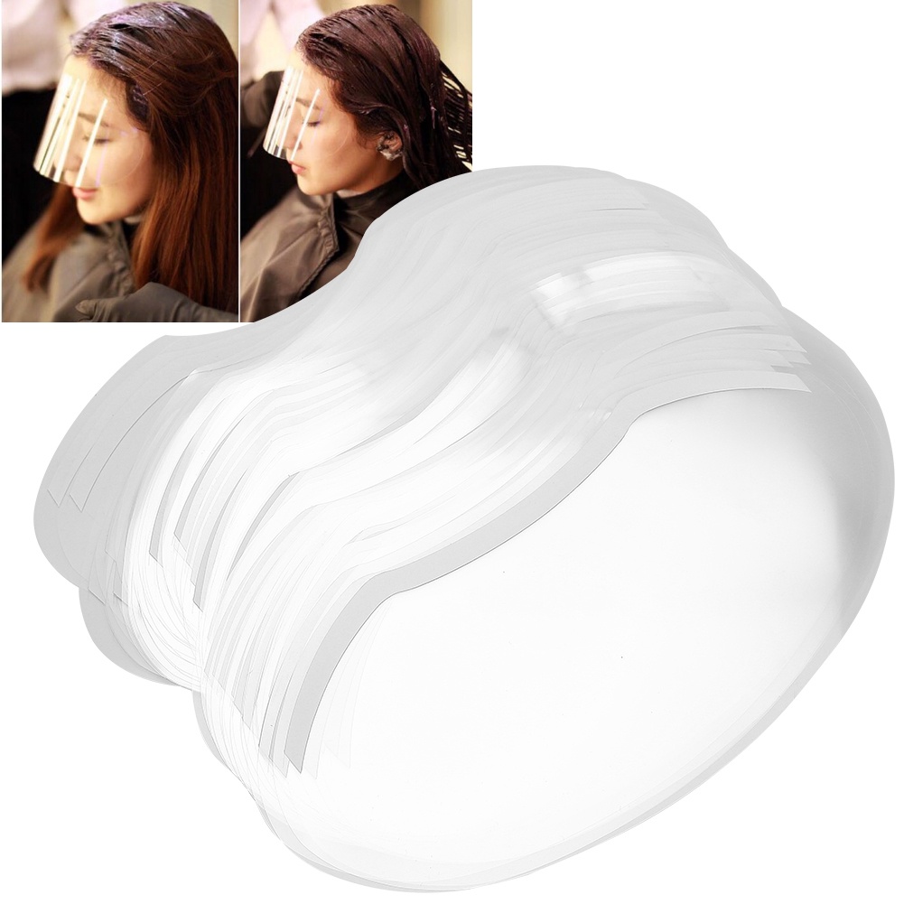 Set 100 tấm chắn bảo vệ mặt khi làm tóc tiện dụng cho salon