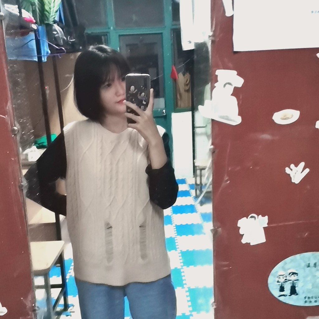 Áo len gile kiểu nhiều màu - ATD11011