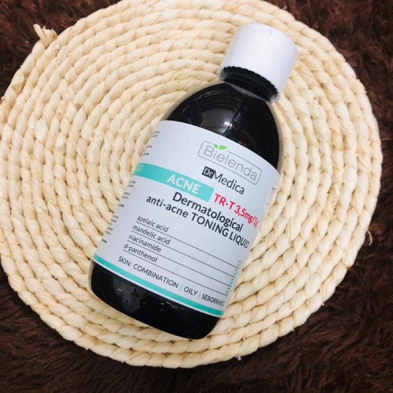 Bielenda Dr Medica Acne Dermatological Anti- Acne Toning Liquid - Nước Hoa Hồng Đặc Biệt Dành Cho Da Mụn 250ml