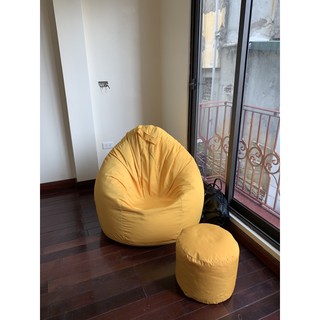 vỏ ghế lười hạt xốp, vỏ đôn