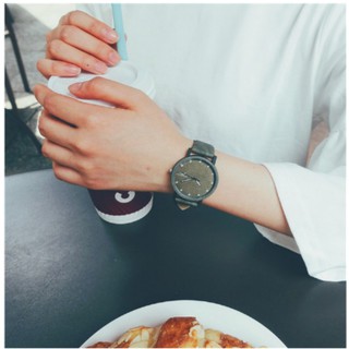 [SHOPEE TRỢ GIÁ] Đồng hồ nữ Doukou dây da lộn thời trang Hàn Quốc