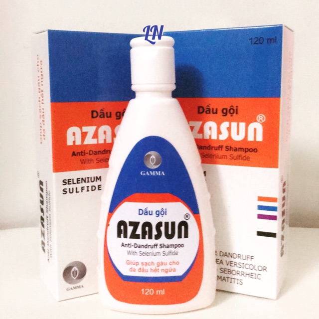 Dầu gội đầu cho da đầu nhiều gàu AZASUN 1%