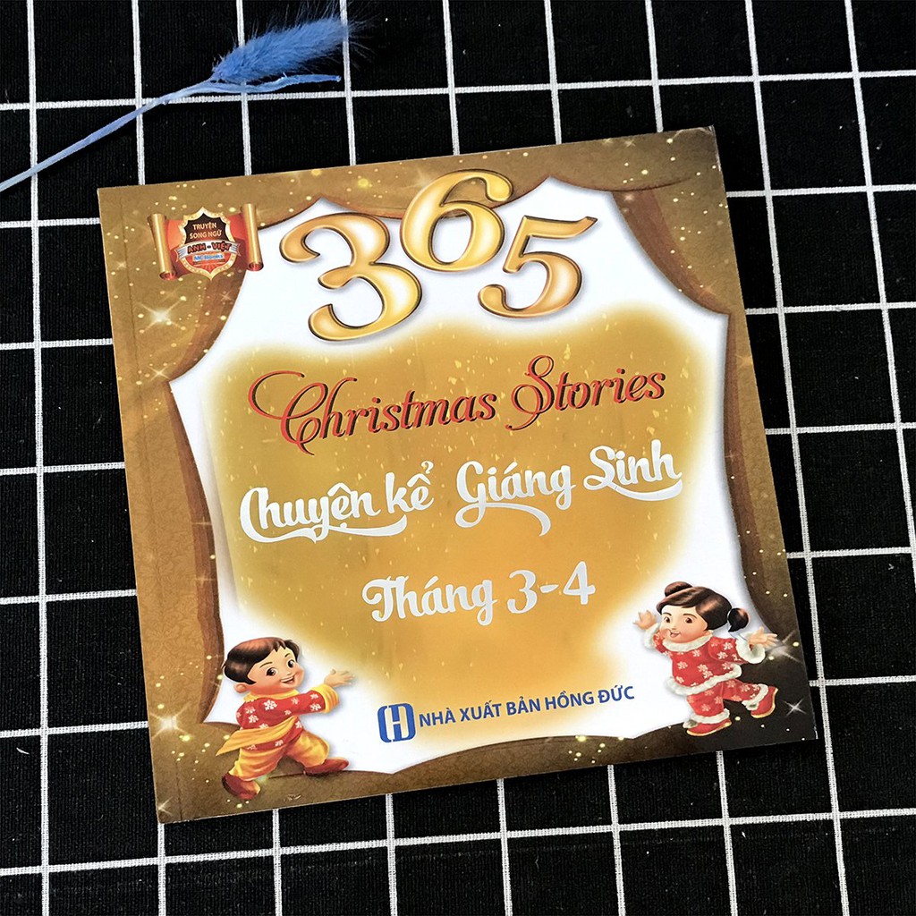 Sách - 365 Chuyện Kể Giáng Sinh - Truyện Song Ngữ Anh - Việt: Christmas Stories (Combo4q, lẻ tùy chọn)