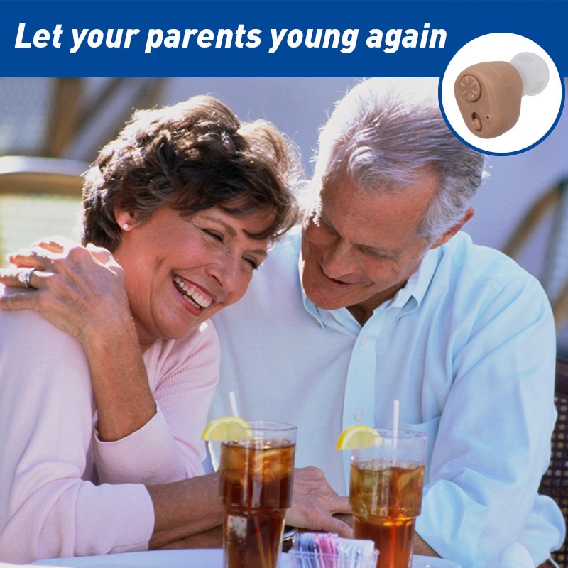 Máy trợ thính nhét tai dắt tai AXON K88 Pin sạc