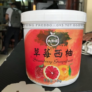 MỨT CAM ĐÀO DÂU TÂY - Trà Ô Long cam đào