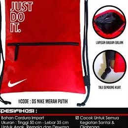 Ba Lô Dây Rút Nike Just Do It Full Red Variant Listxx