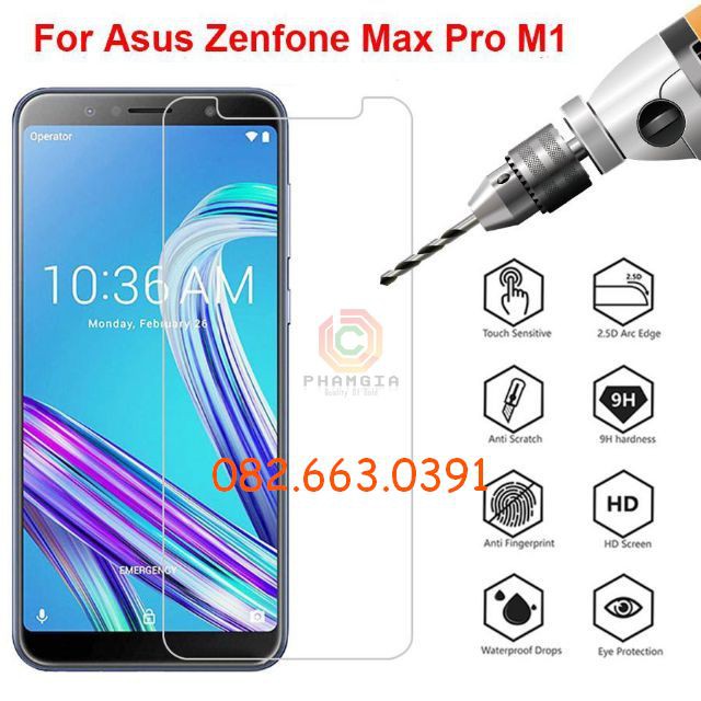 Dán cường lực Asus Zenfone Max Pro M1 ZB601K1 trong suốt nano dẻo siêu bền