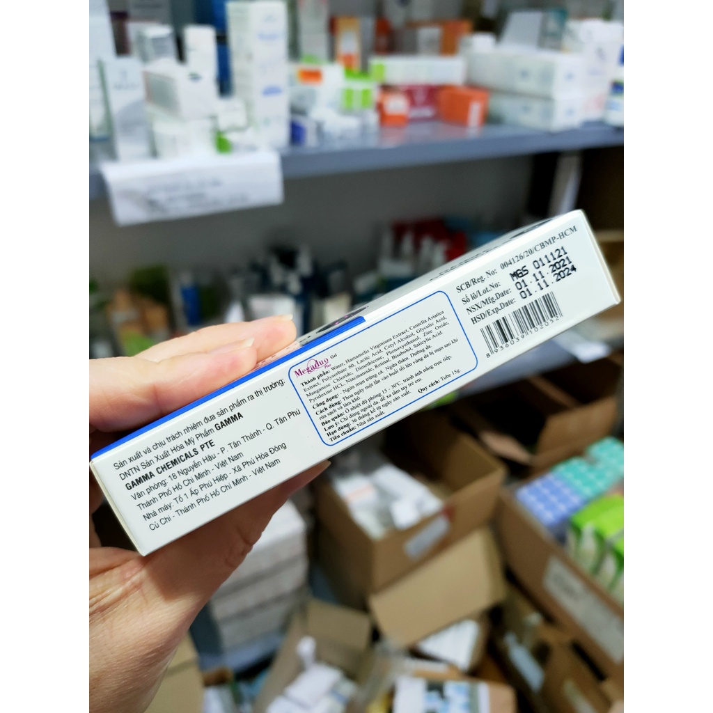 Megaduo gel New aha và Plus - Gel Giảm Mụn Và Thâm Mụn