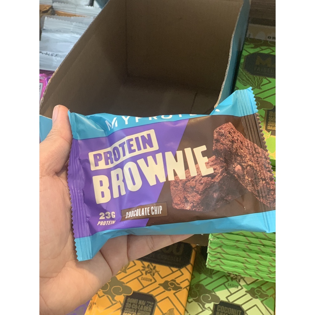 Bánh Protein Bar - My Protein - Protein Brownie Vị Chocolate Cao Cấp Giàu Dinh Dưỡng Hỗ Trợ Tập Luyện Ăn Kiêng Giảm Cân