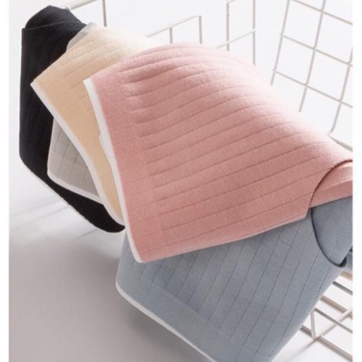 Quần Lót Cotton Gân Tăm Không Đường May Kháng Khuẩn KIMCHIBIKINI QL019