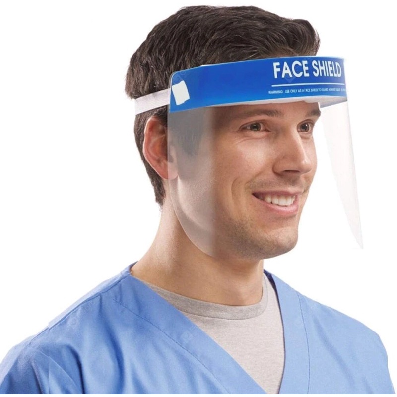 [GIAO NGAY] Tấm FACE SHIELD Chống giọt bắn Chống dịch cho y tế đồ bảo hộ y tế DÂY THUN