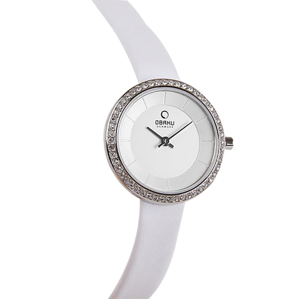 Đồng hồ đeo tay nữ hiệu Obaku V146LCIRW2