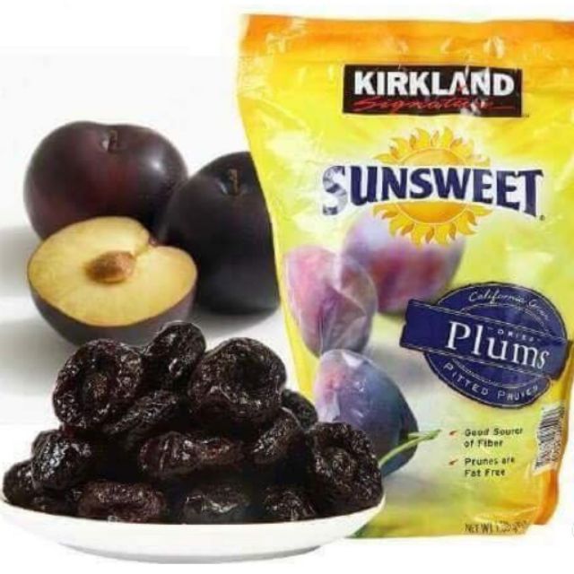 [Date 1 năm]Quả mận sấy khô Kirkland Signature Sunsweet Plums 1,59 kg của Mỹ