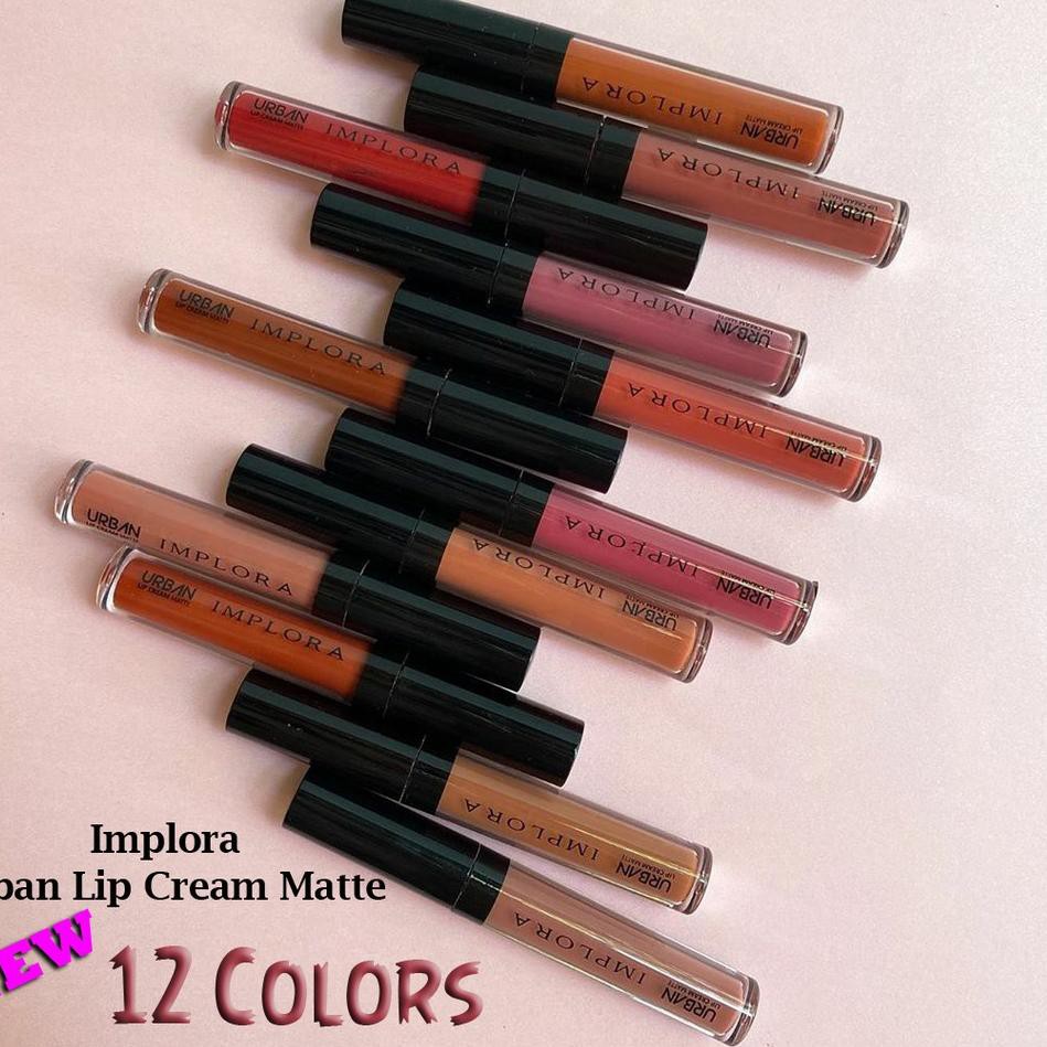 (Hàng Mới Về) Son Môi Implora Màu Lì / Son Implora | BigBuy360 - bigbuy360.vn