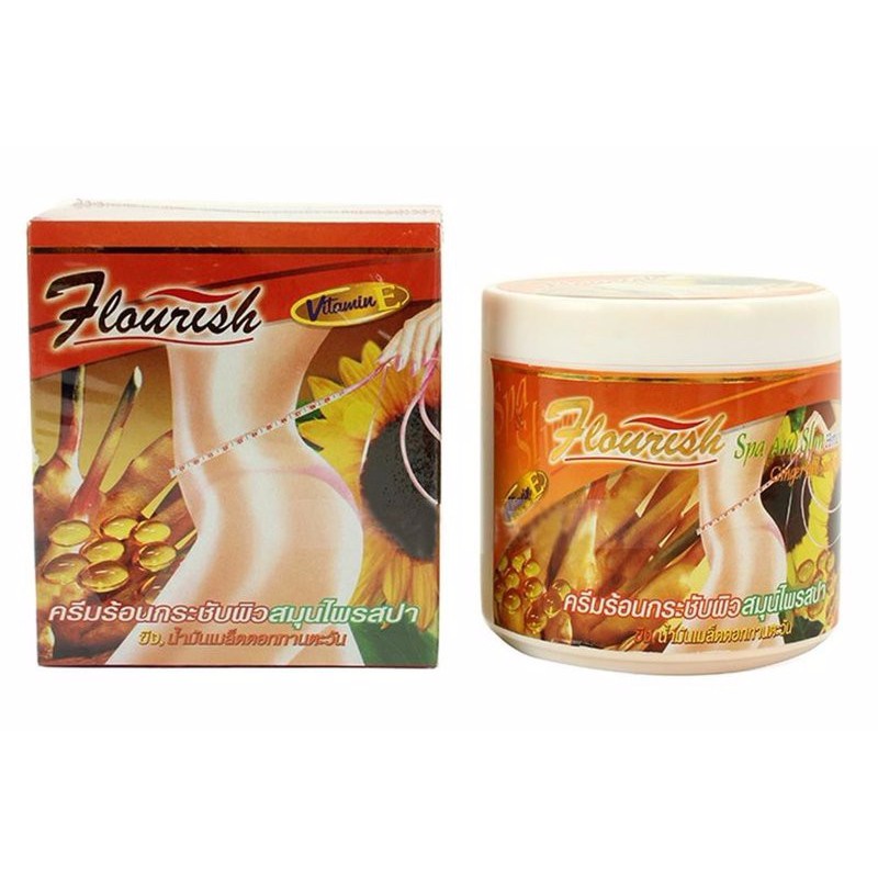 Kem massage tan mỡ Flourish Thailand 700ml - BX1202