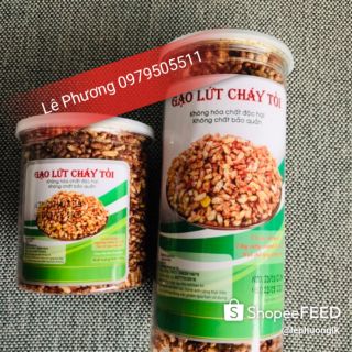 Gạo lứt cháy tỏi 300g- 35k/ hũ
