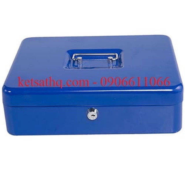 (Q10 xả kho) Két sắt mini YFC-300 xanh dương