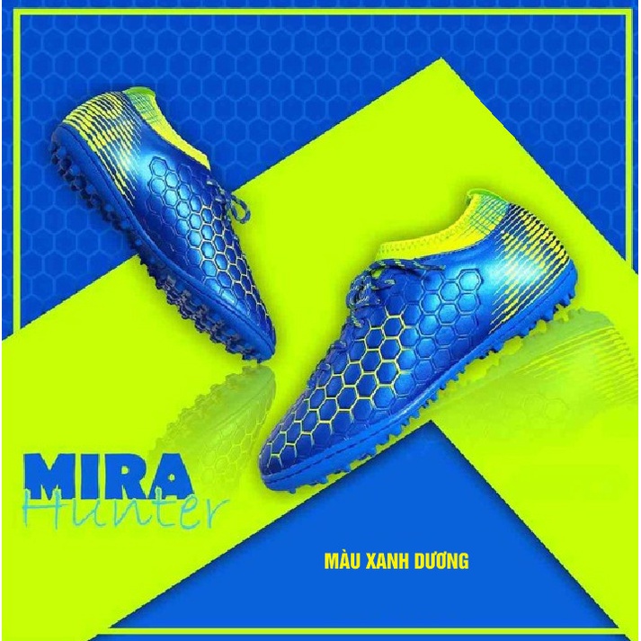 GIÀY ĐÁ BÓNG MIRA HUNTER SÂN CỎ NHÂN TẠO ĐỦ MÀU ĐỦ SIZE