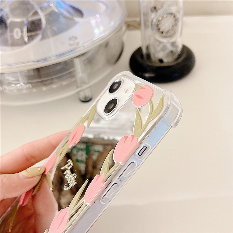 Ốp lưng iphone ốp Điện Thoại Mặt Gương MINI Cho iPhone 12 14 13 12 11 PROMAX XS XR XSMAX SE2020 6 7 8PLUS