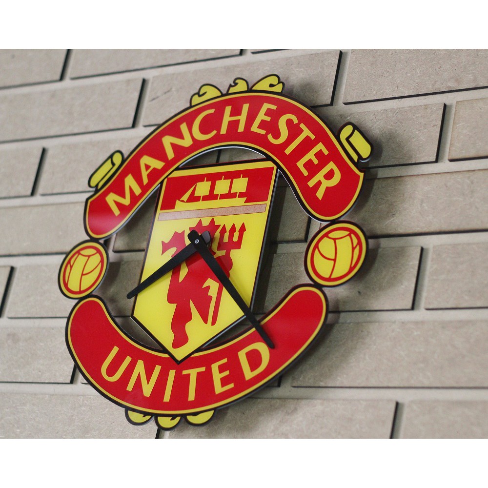 Đồng hồ treo tường hình nhân vật anime Manchester United