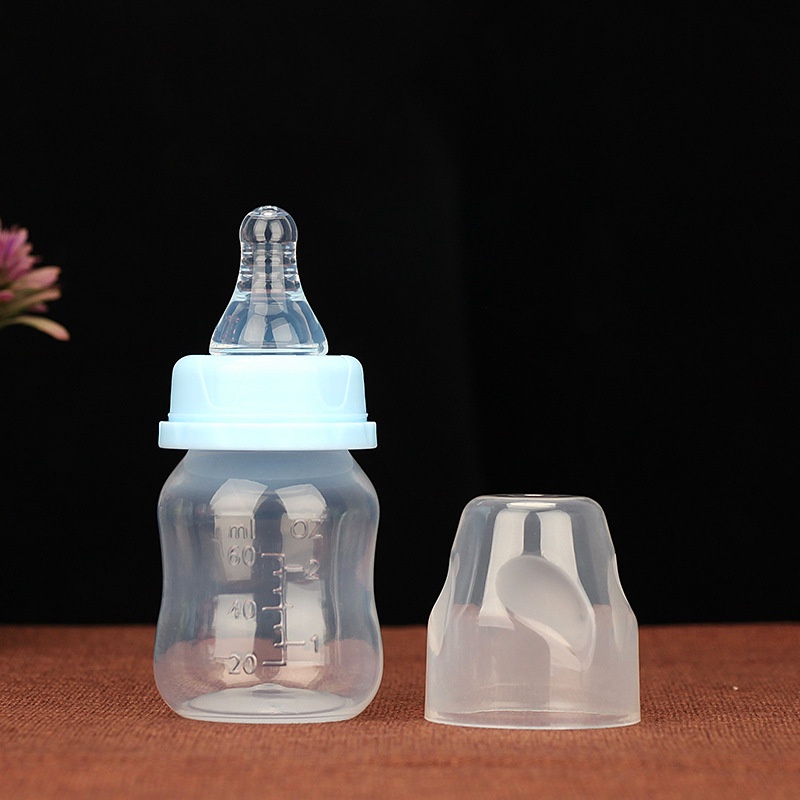 Bình sữa nhỏ 60ml cho bé sơ sinh nhựa PP không PBA - Yanling
