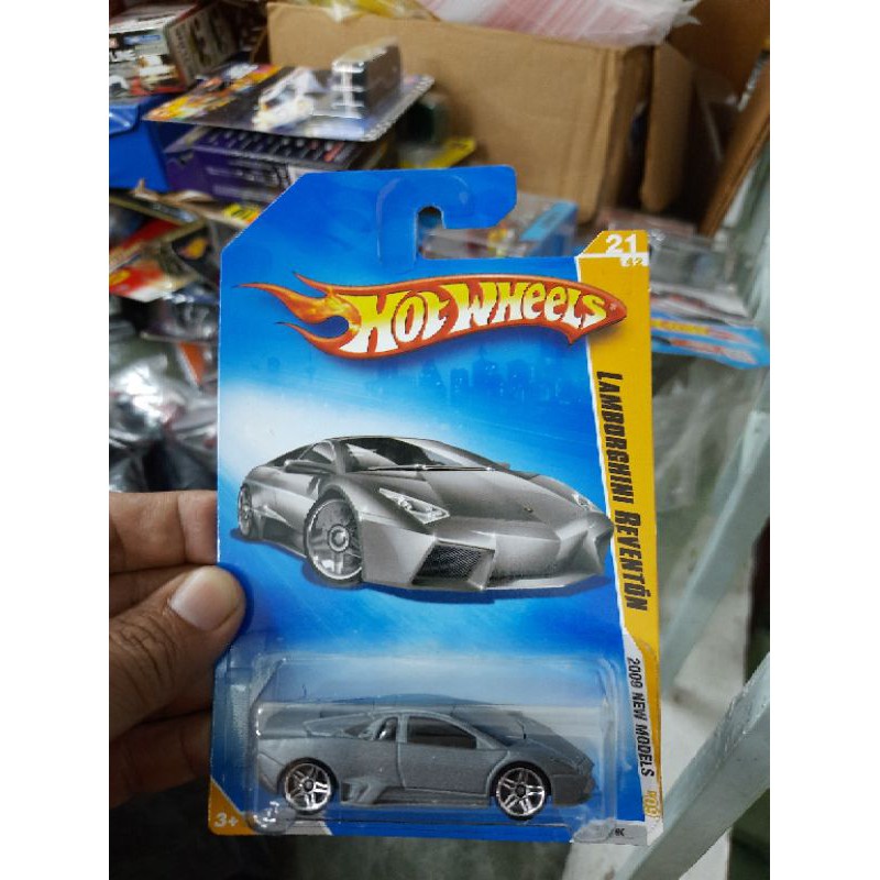 xe Hot Wheels Lamborghini Reventon xám nhám , hàng hiếm