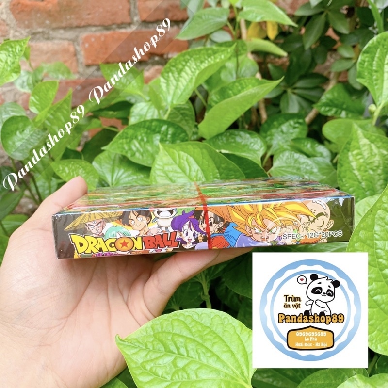 Kẹo cao su thổi Bảy viên ngọc rồng  vỉ tách lẻ