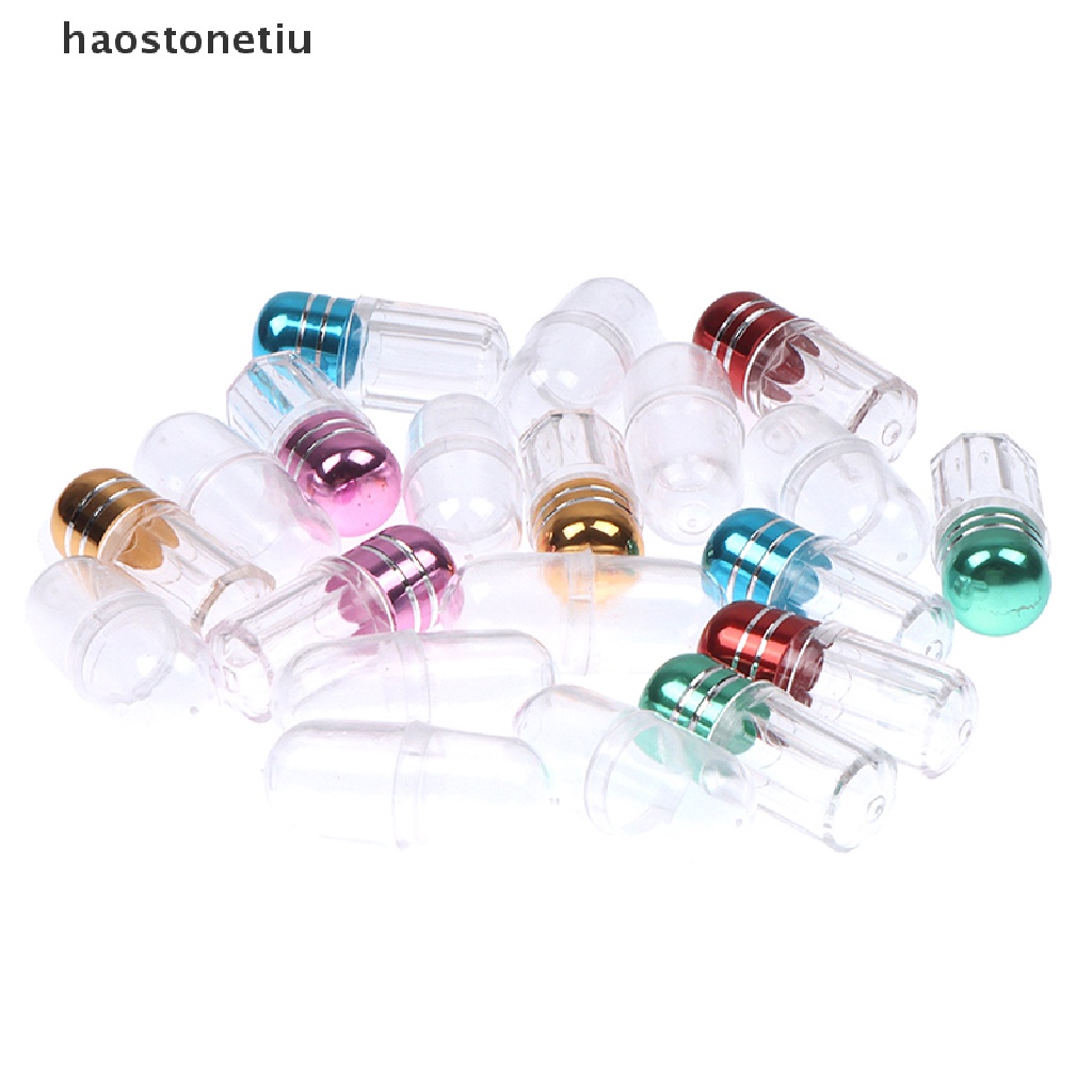 [Hàng mới về] Set 10 hộp đựng thuốc mini nắp lật trong suốt tiện dụng