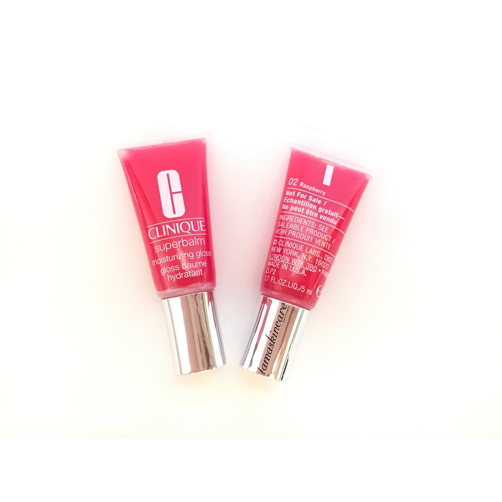 Son dạng tuýp Superbalm Moisturizing Gloss 02 Raspberry