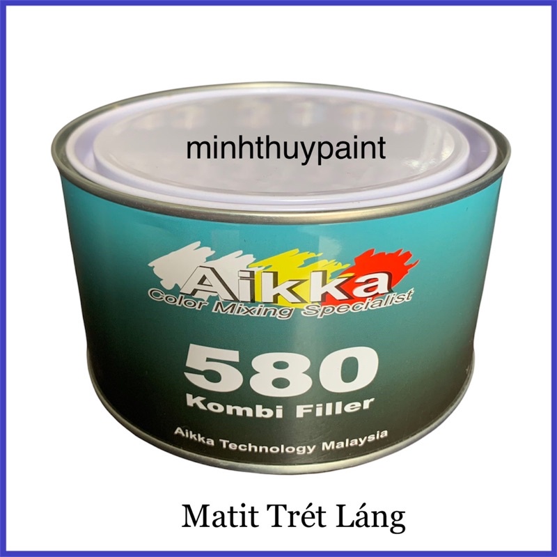 Bả matit ô tô,xe máy Aikka 580 (1kg)